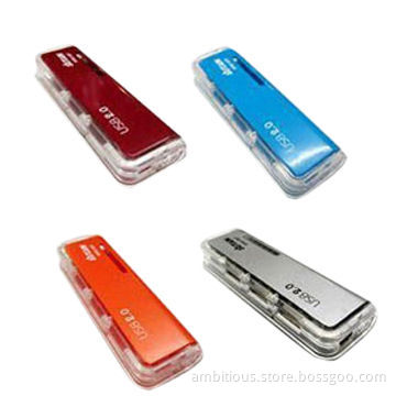 Rectangle USB Hub, Supports Plug-and-Play Function